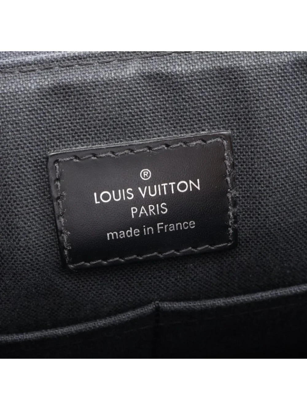 Louis Vuitton Shoulder Bag District PM Canvas Leather